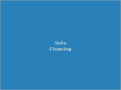 Sofa Cleaning